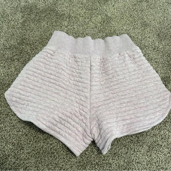 EVERLANE The Organic Cotton Quilted Short XS Heathered Orchid - Picture 6 of 14